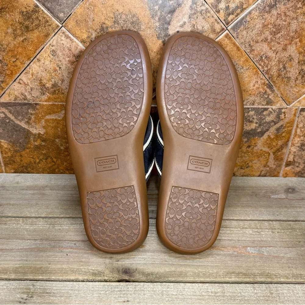Coach signature Morrison flip flops